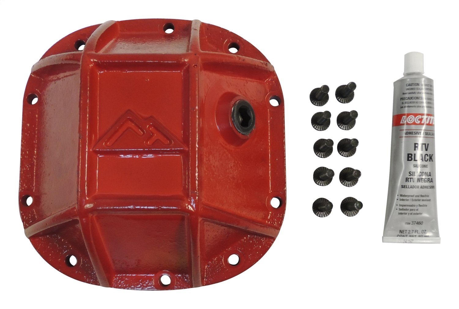 RT Off-Road Heavy Duty Dana 30 Differential Cover for Models w D30 Axle; Red