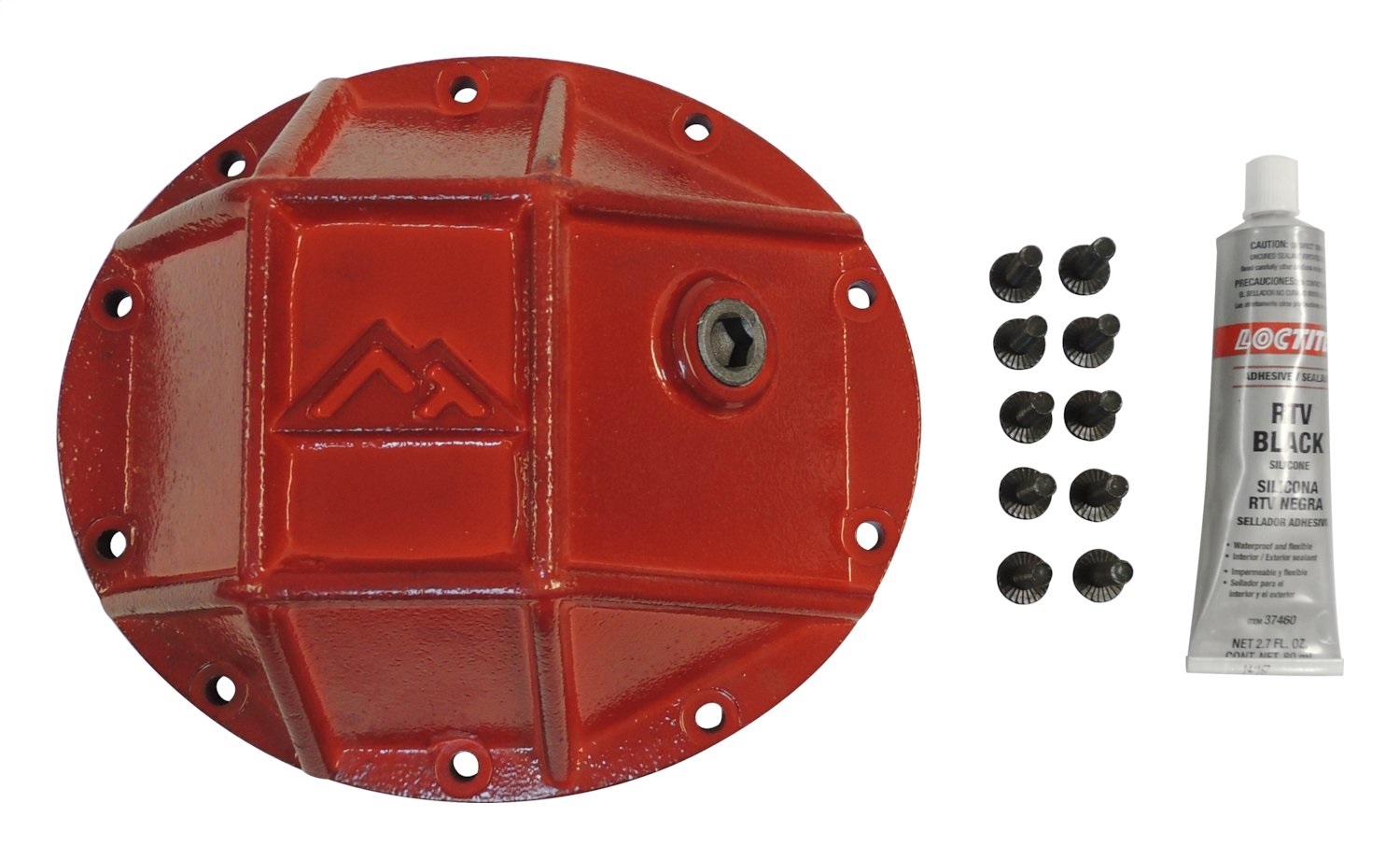 RT Off-Road Heavy Duty Dana 35 Differential Cover for Models w D35 Rear Axle Red