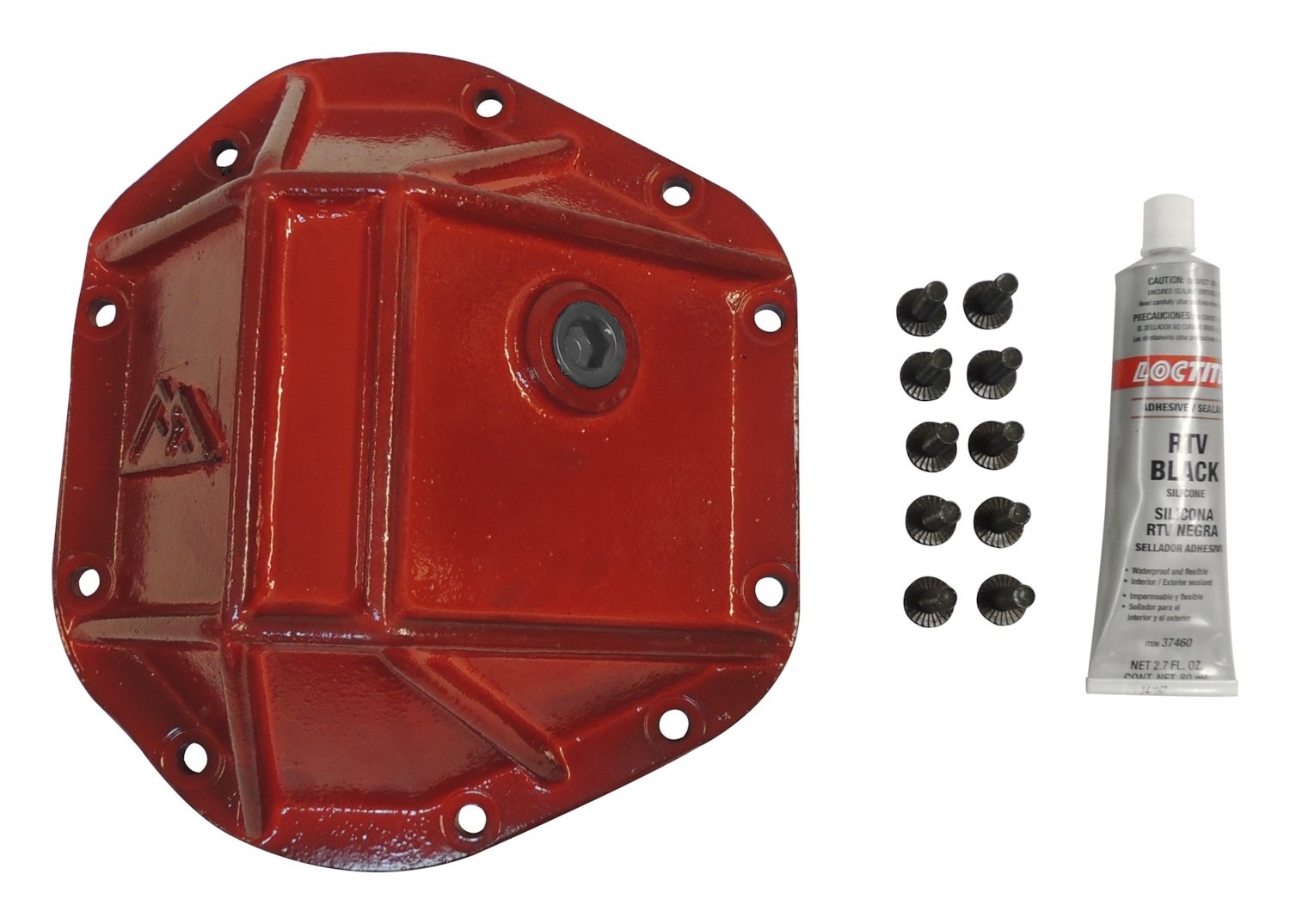 RT Off-Road Red Heavy Duty Dana 44 Differential Cover Recessed Fill Plug & RTV